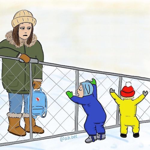 23 Hilarious Illustrations That Show What Parenting Is Really Like play
